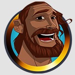 Jason's Quest, Game icon, bearded man with happy face, Herkules