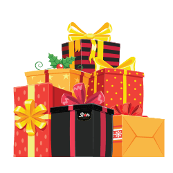 pile of gifts from slots capital